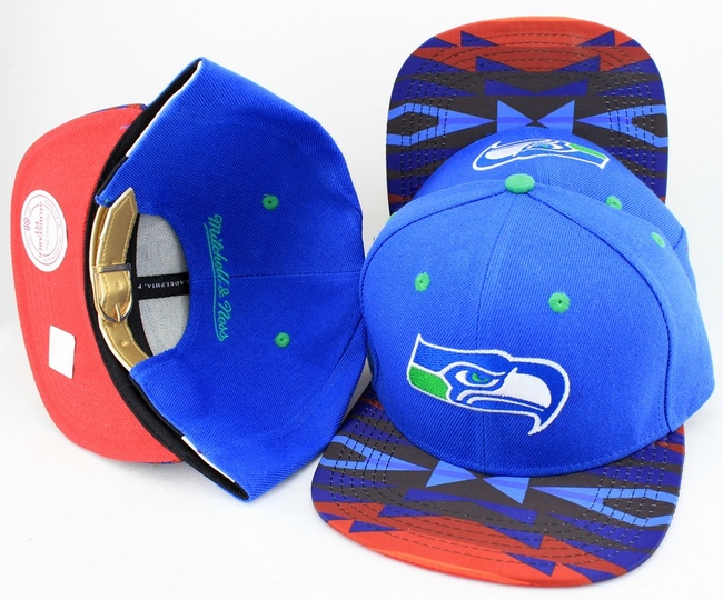NFL Seattle Seahawks MN Strapback Hat #01